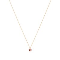 Halskette Rebecca Dame Jolie in Gelbgold Granato GJOKOR82 - GJOKOR82